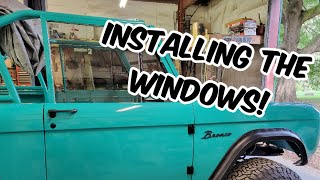 Door and Vent Window Install  1966 Ford Bronco Restoration Project