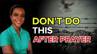 AFTER PRAYING AVOID THESE 5 THINGS THAT HINDER YOUR ANSWER // Goody Inspired