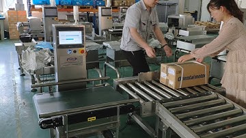 Operation Videos of our Dynamic Checkweigher FA-CW500