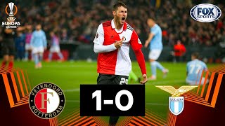 Del último al primer lugar con golazo de Santi Giménez | Feyenoord 1-0 Lazio | UEFA Europa League