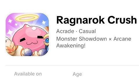 (Play Now) Ragnarok Crush Acrade Casual Monster Showdown X Arcane Awakening 