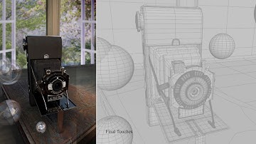 Old Camera Showreel. Hard Surface modeling. Production Modeling