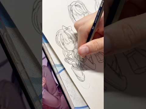 Eva deseneaza DokiDoki #desen #anime #evadeseneaza #evapopescu #ellapopescu