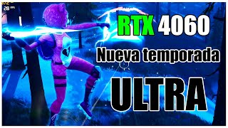 RTX 4060 NUEVA TEMPORADA FORTNITE capitulo 5 temporada 2 1080p Todo en ULTRA rendimiento R5 3600