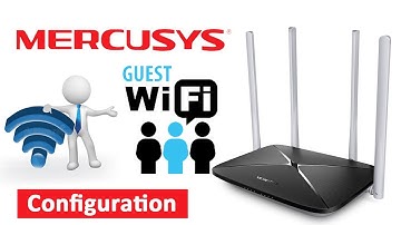 MERCUSYS AC12G router wifi password change and DHCP modification