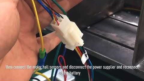 sinewave controller setup