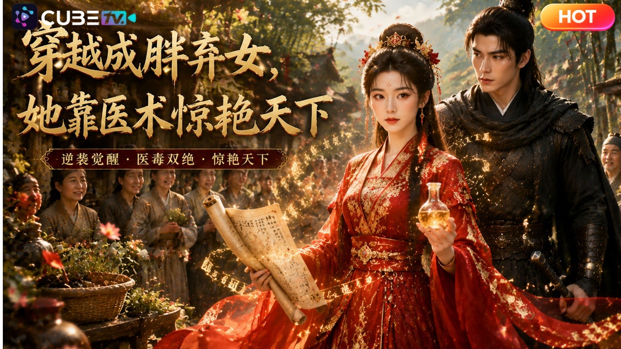 【全集完結】⚡穿成被下毒的胖女人被迫替嫁，她靠神醫系統逆襲，治好天下還嫁了戰神！絕世醫聖穿越逆襲！現代首席製藥師意外車禍重生，淪為被下毒發胖、被迫替嫁的官家棄女！覺醒逆天醫術系統，解毒瘦身驚艷眾人！
