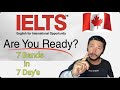 How I Scored IELTS 7 BANDS IN 7 DAYS Without Any Coaching