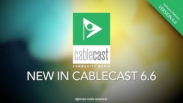 Automated Scheduling Tools in Cablecast 6.6