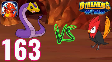 PSYTHON Vs. FALCANO | Dynamons World - Gameplay Walkthrough – Part 163 (iOS, Android).