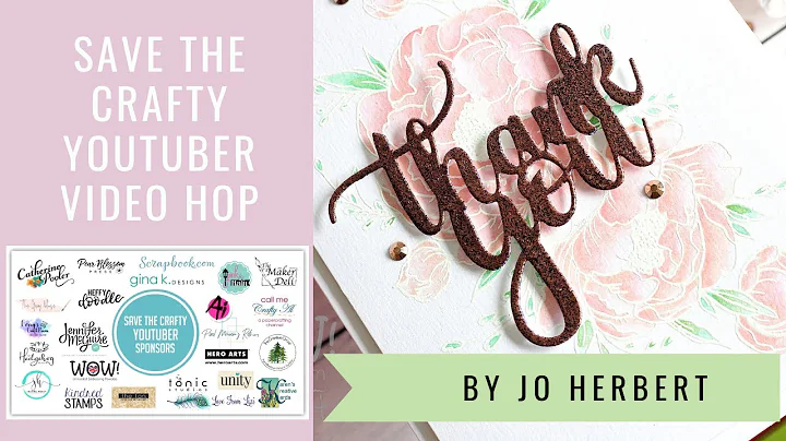 Save the Crafty Youtuber hop - New WOW! Embossing ...