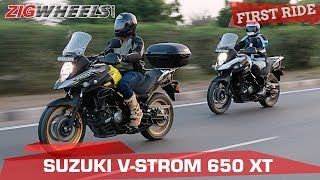 Suzuki VStrom 650 XT First Ride Review | Don’t buy a used ADV! | ZigWheels.com