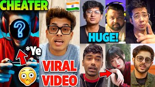 Cheater EXPOSED?🥵 Jonathan's VIRAL Video😯 S8uL,Mortal,Neyoo,GirL,Scout,GirL,Carry,GodL😂 BGMI, Angry