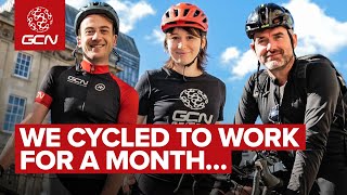 We Cycled To Work Every Day For A Month & This Is What Happened!