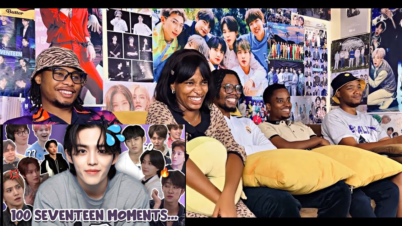 100 ЗНАКОВЫХ МОМЕНТОВ ИЗ ИСТОРИИ SEVENTEEN (РЕАКЦИЯ)