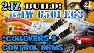 BMW e63 BC coilovers and control arms install