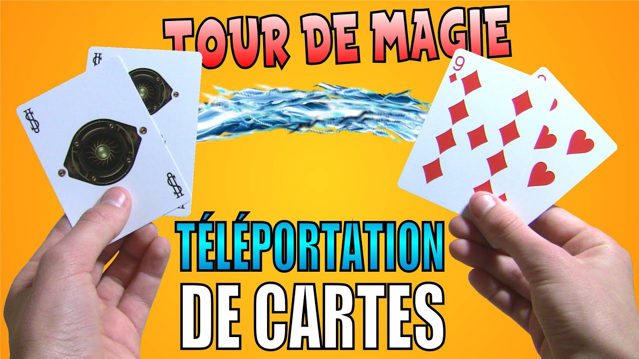 TÉLÉPORTER des Cartes ?! Tour de Magie INCROYABLE Révélé !