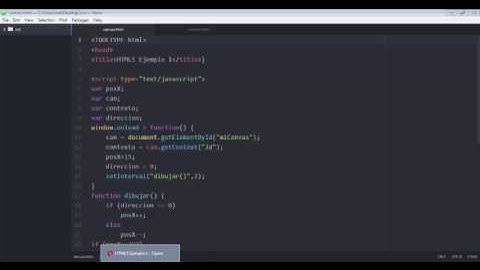 Pelota botando - canvas