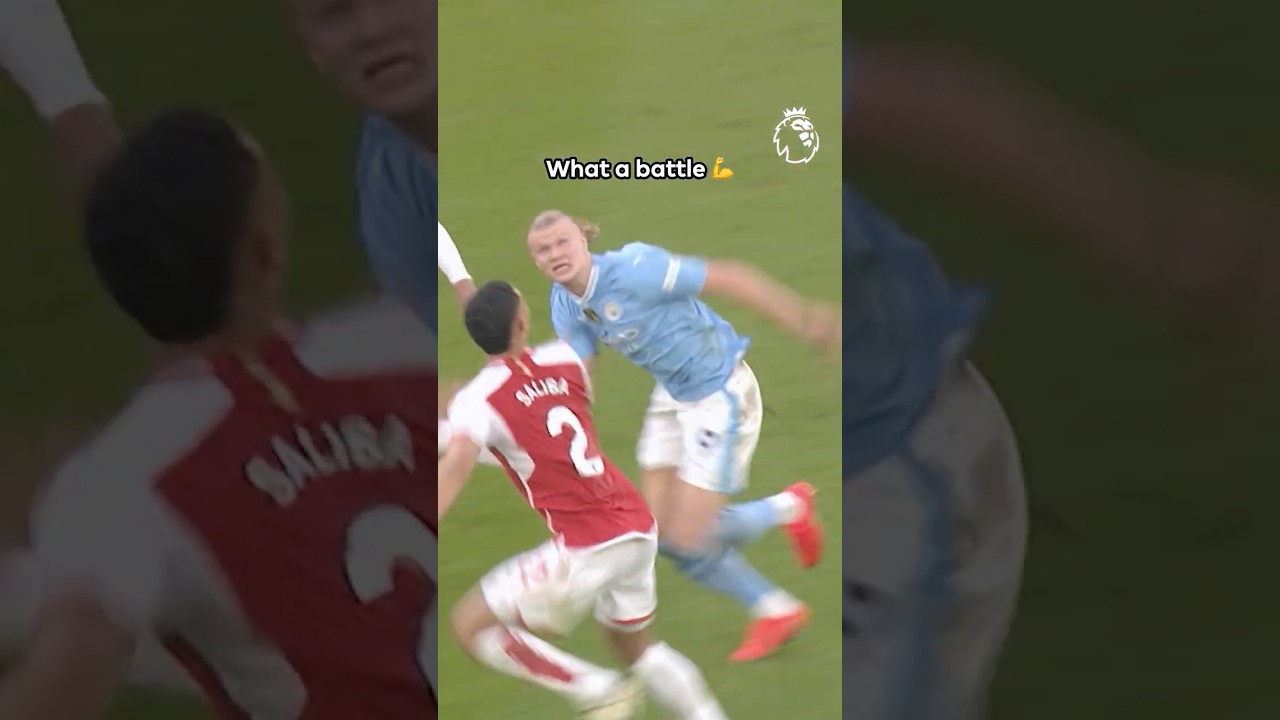 Erling Haaland 🆚 William Saliba