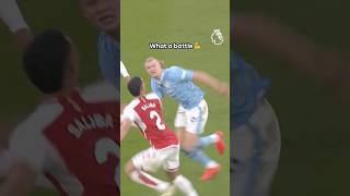 Erlingas Haalandas 🆚 Williamas Saliba