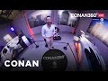 CONAN360° LIVE Highlight: Jared Leto's Joker Car & More | CONAN on TBS