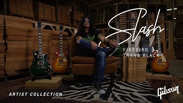 Gibson Custom Slash Firebird Trans Black