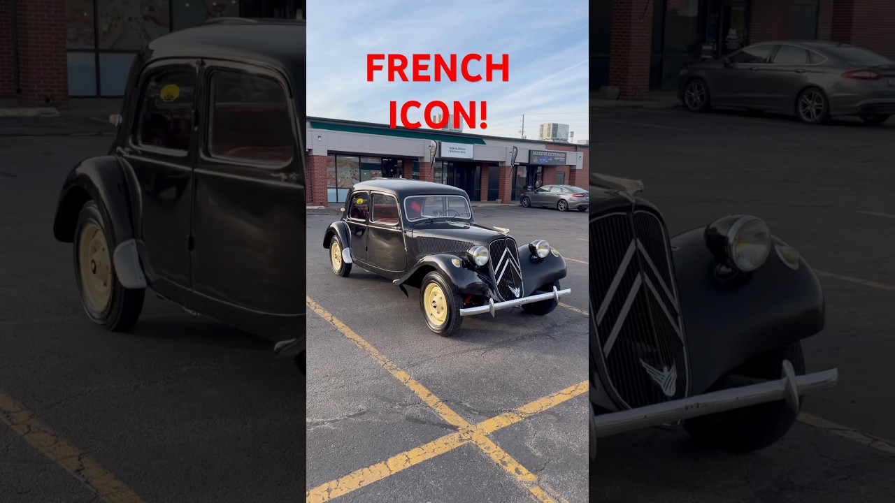 Citroen Traction Avant 1953 года — невероятная французская икона!
