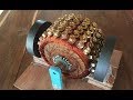 How to make a powerful DC motor using 120 screws , science school project 2017