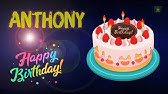 Happy Birthday Anthony Youtube Happy Birthday Anthony Youtube