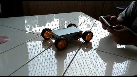 TAKLA ATAN BLUETOOTH KONTROLLÜ ARABA. ARDUİNO #2 TAKLA ATMA GÖSTERİMİ