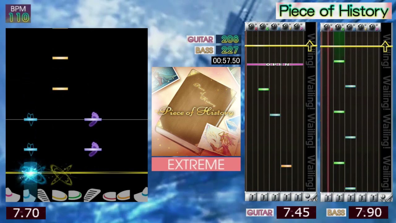 GITADORA / Piece of History EXTREME (GuitarFreaks V5 & DrumMania V5