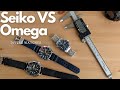 Seiko Vs Omega Dive Watches - Srpc41, Srp777, Omega Seamaster 300 midsize