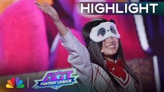 15-year-old Fritzy Rosmerian HACKS the JUDGES' minds! | AGT: Fantasy League 2024 image