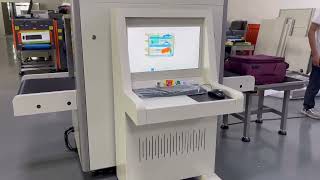 X-ray baggage scanner ZX 6550C with AI recognition