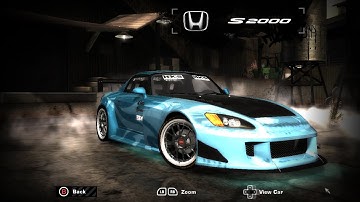 nfs most wanted - Honda S2000 Junkman Tuning & Gameplay [1080p HD]
