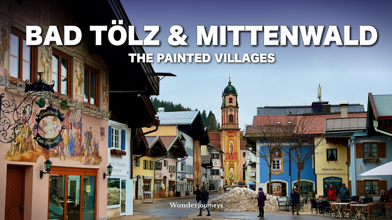 Расписные города 🇩🇪 Альпийское автомобильное путешествие