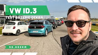 Volkswagen ID.3 la 50.000 km - test baterie DEKRA