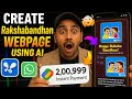 🤯(No Coding!) Create Raksha Bandhan Website on Mobile using AI 💻📱 | Monetize with Google Adsense!