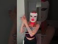 Prevention is better than fixing later 💆‍♀️ 🔴 LED Face Mask uses gentle red light to help your
