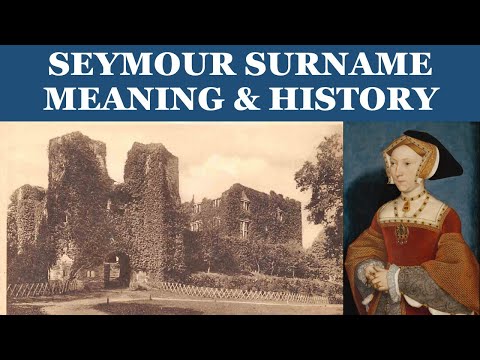 Seymour Surname History