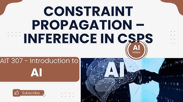 AIT 307 | 3.6 Constraint Propagation – Inference in CSPs | Learning with AI KTU