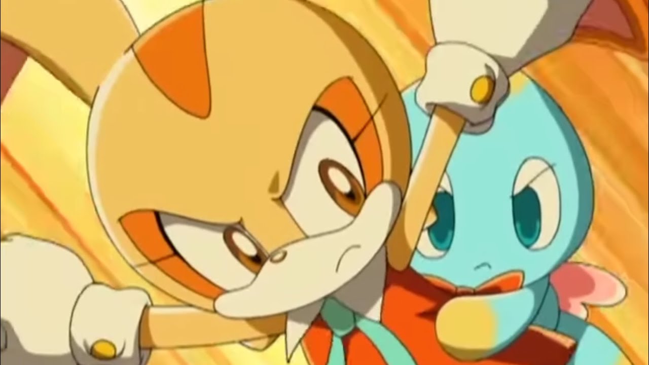 Sonic X: Cream & Cheese vs Emerl