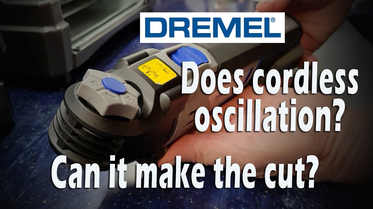 Variant Modieus leeg DREMEL Cordless Oscillation Tool Kit MM20V - YouTube