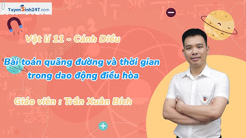 Bài toán quãng đường và thời gian trong dao động điều hòa | Vật lí 11(CD) | Thầy: Trần Xuân Bích