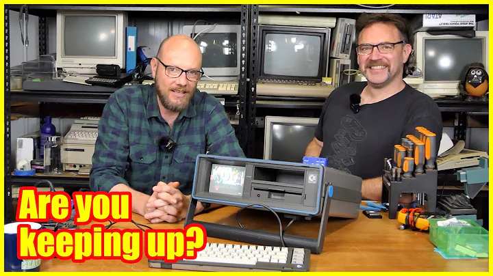 Discovering the #Commodore SX64 with @TheRetroChannel