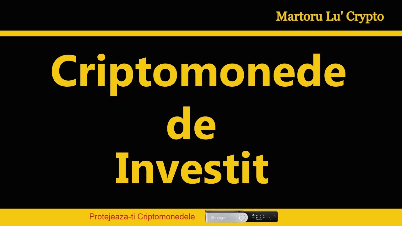 cum să investești în criptomonede 101