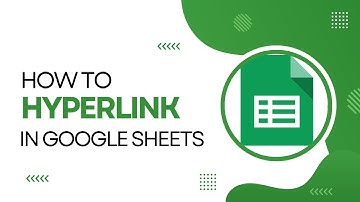How to Create Hyperlinks in Google Sheets - External links, Different tabs or Cell/cell ranges