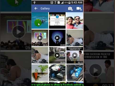 Cara meng-upload foto ke album di Facebook app android