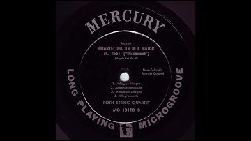 Mozart: Quartet No. 19 in in C major, KV 465 ("Dissonant") - Roth Quartet