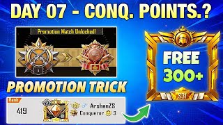 😱 DAY 07 - +300 Free Crown to Ace Promotion Match Trick | Solo/Duo/Squad Rank Push Guide screenshot 1